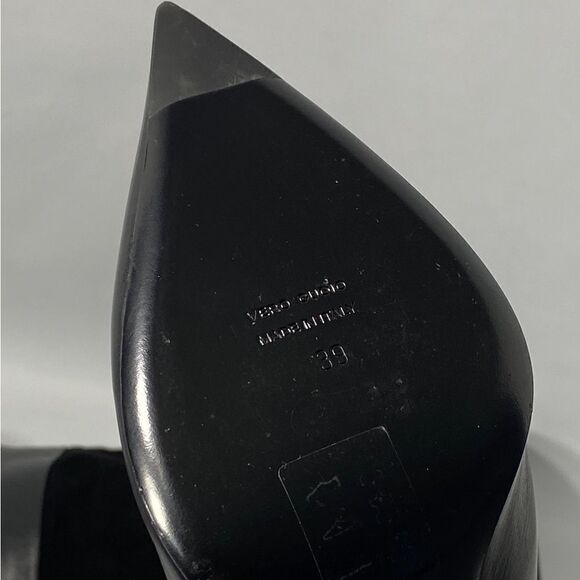 Balmain Mina Suede & Leather Ankle Boots size 39 - Picture 14 of 14